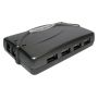 OEM 4 Port USB 2.0 Powered Hub Black image 1