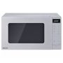 Panasonic NN-ST23QMBPQ 20L Compact Microwave Oven Stainless Steel – 800W Digital Solo Microwave with Auto Cook Programmes & Quick Defrost image 1