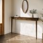 GRADE A2 - Large Walnut Console Table - 150cm - Noa
