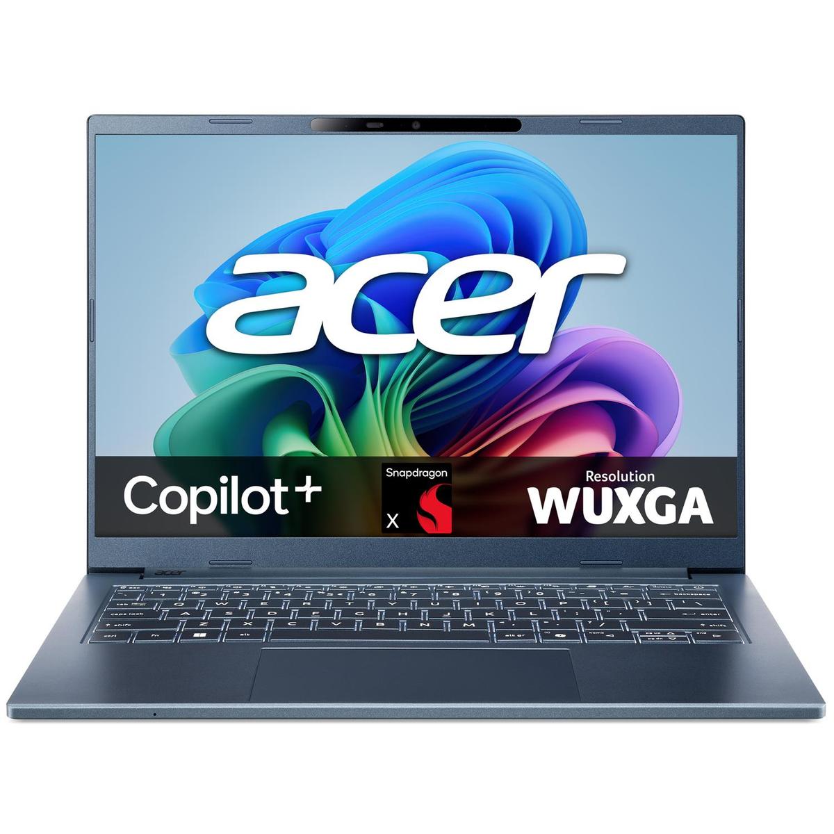 Acer Aspire 14 Qualcomm Snapdragon 16GB RAM 512GB SSD 120Hz 14 Inch Windows 11 Laptop image 1