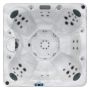 Outdoor Sanctuary Hot Tub in Silver Marble by Outdoor Living image 1