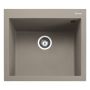 Rangemaster Oridian Single Bowl Inset Granite Kitchen Sink - Pebble image 1
