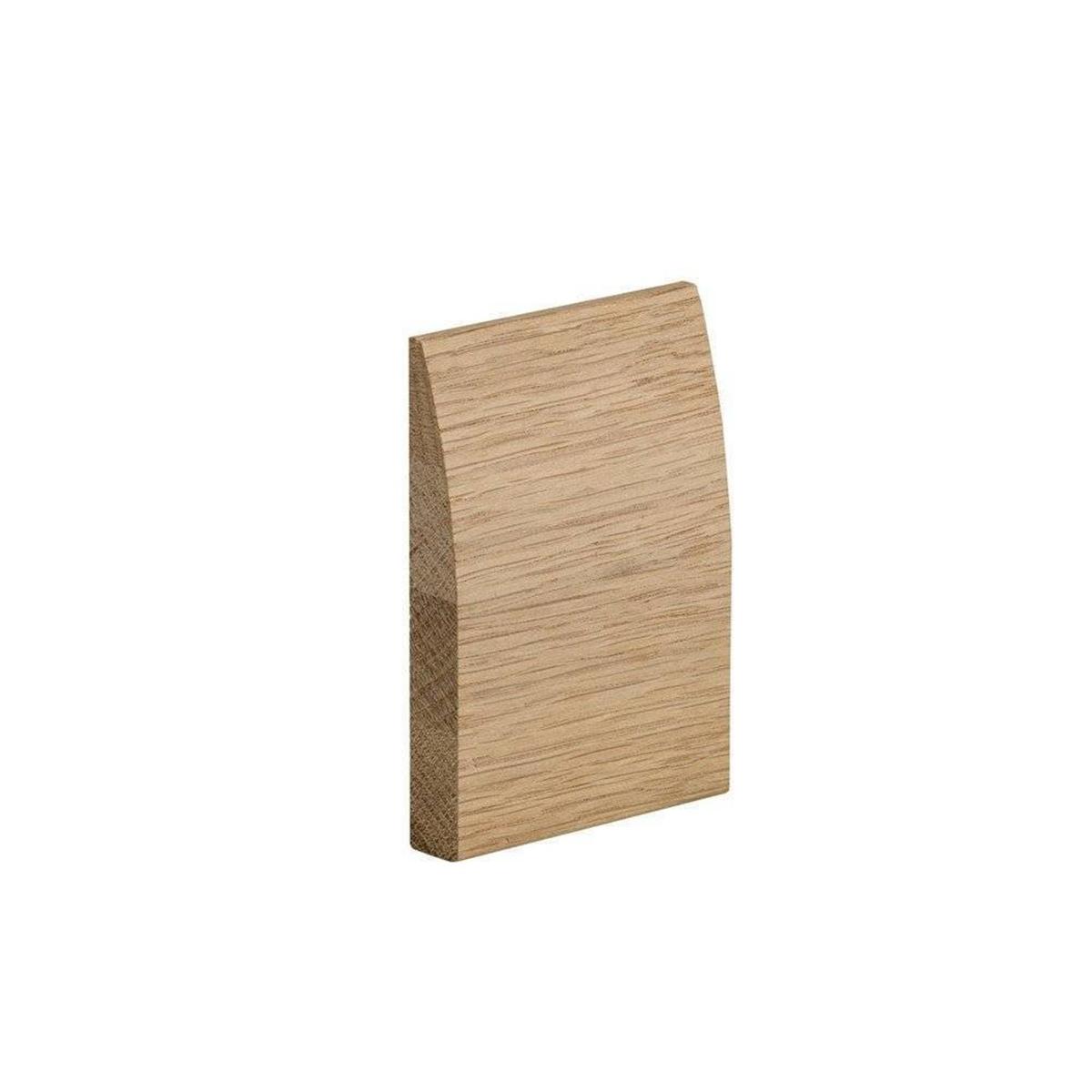 Modern Profile Oak Skirting Set - 5 x 3m per pack image 1