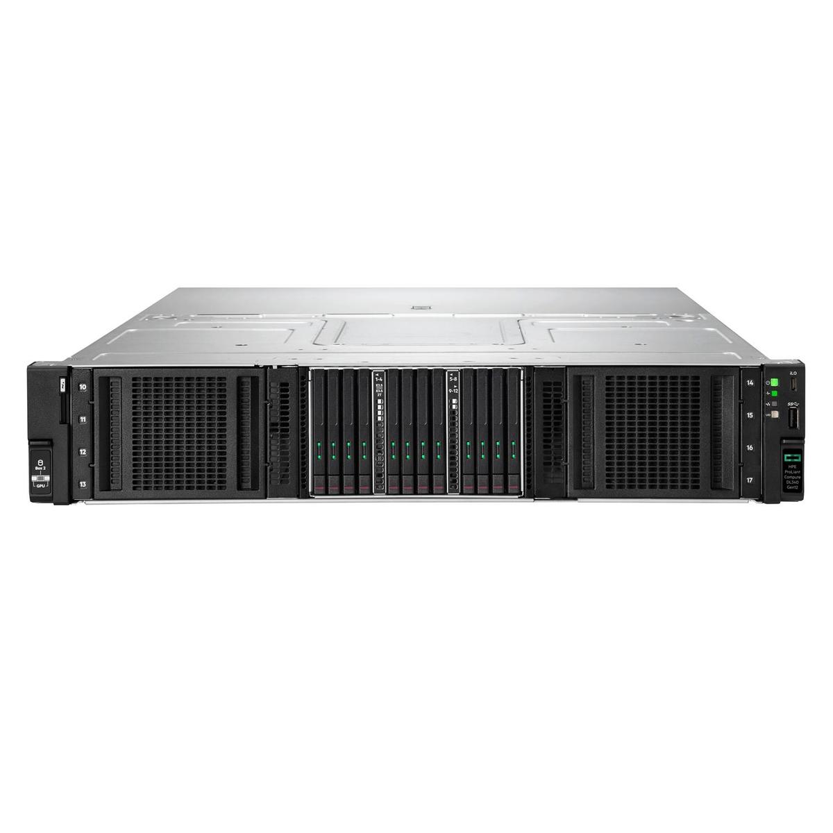 Hewlett Packard HPE ProLiant Compute DL340 Gen12 6515P 2.3GHz 16c 1P 1x64GB-R 8SFF MR416i-o 2x1000W - 1 x P69728-B21  HPE 64GB 1x64GB Dual Rank x4 DDR5-6400 CAS-46-45-45 EC8 Registered - OS boo image 1