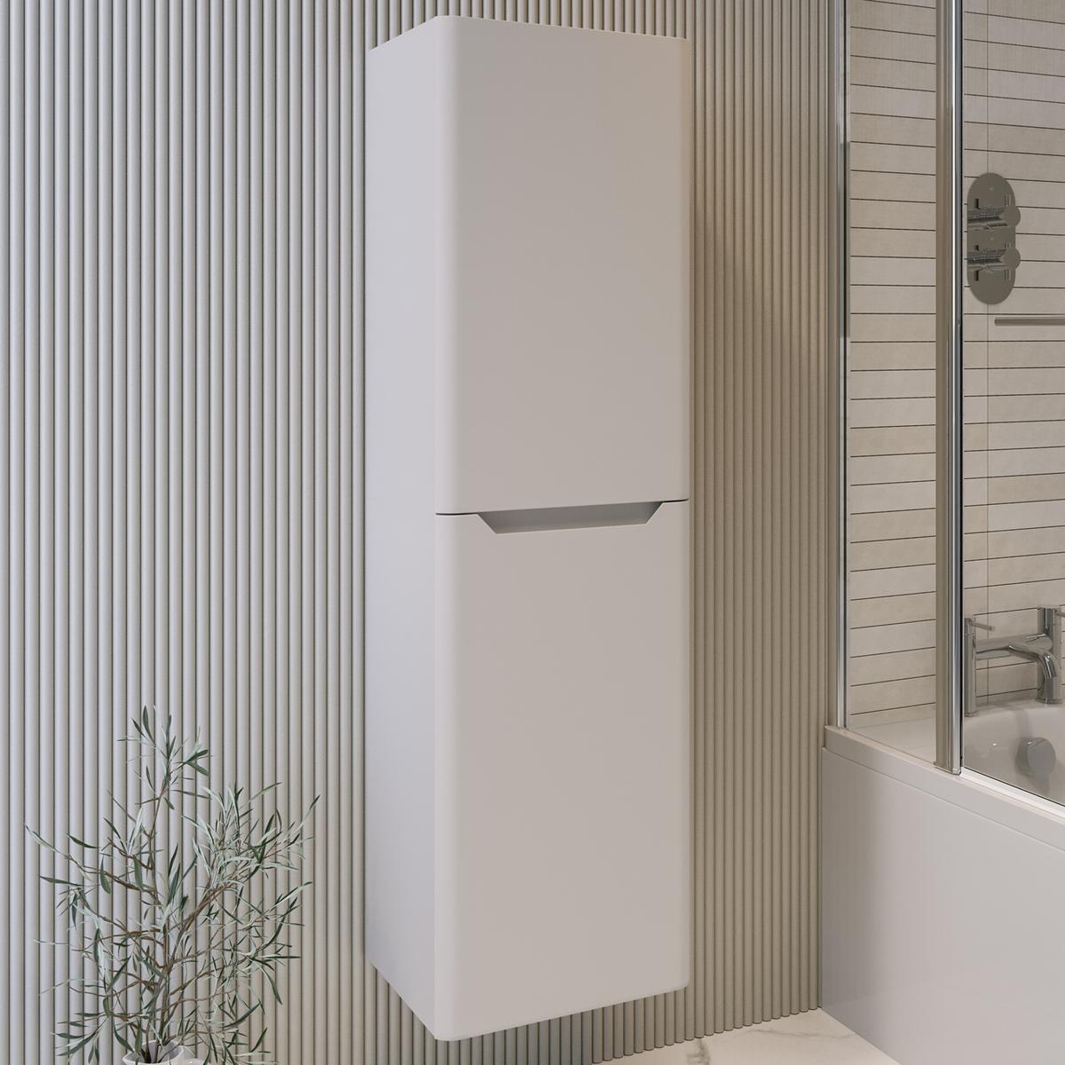 Matt Beige 1400mm Storage Unit - Pendle image 1