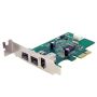 StarTech.com 3 Port 2b 1a Low Profile 1394 PCI Express FireWire Card Adapter image 1