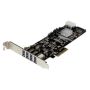 StarTech.com 4 Port PCI Express PCIe SuperSpeed USB 3.0 Card Adapter w/ 2 Dedicated 5Gbps Channels image 1