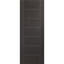 Internal Grey Door - Pre-Finished - 1981 x 686 x 35mm - Palermo - XL Joinery image 1