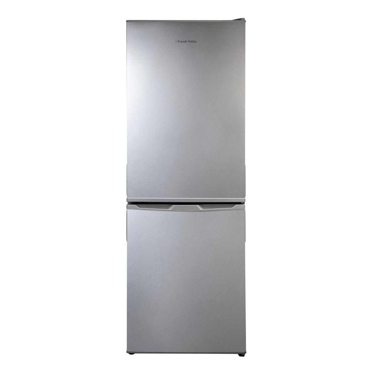 Refurbished Russell Hobbs RH145FF501E1S Freestanding Low Frost Fridge Freezer in Silver