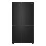 Hisense PureFlat 644 Litre Side-by-Side American Fridge Freezer - Black image 1