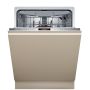 Neff N 70 Integrated Dishwasher - Smart, B-rated, Silver control panel image 1