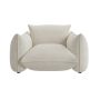 ALMOST PERFECT - Beige Chenille Cloud Armchair - Santo