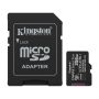 Kingston Canvas Select Plus 256GB microSDXC UHS-I Memory Card + microSD to SD adapter image 1