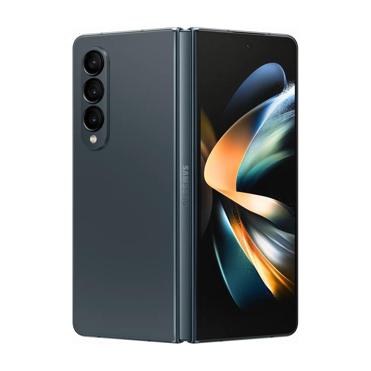 Refurbished Samsung Galaxy Z Fold4 5G Greygreen 7.6" 256GB 5G Unlocked & SIM Free Smartphone