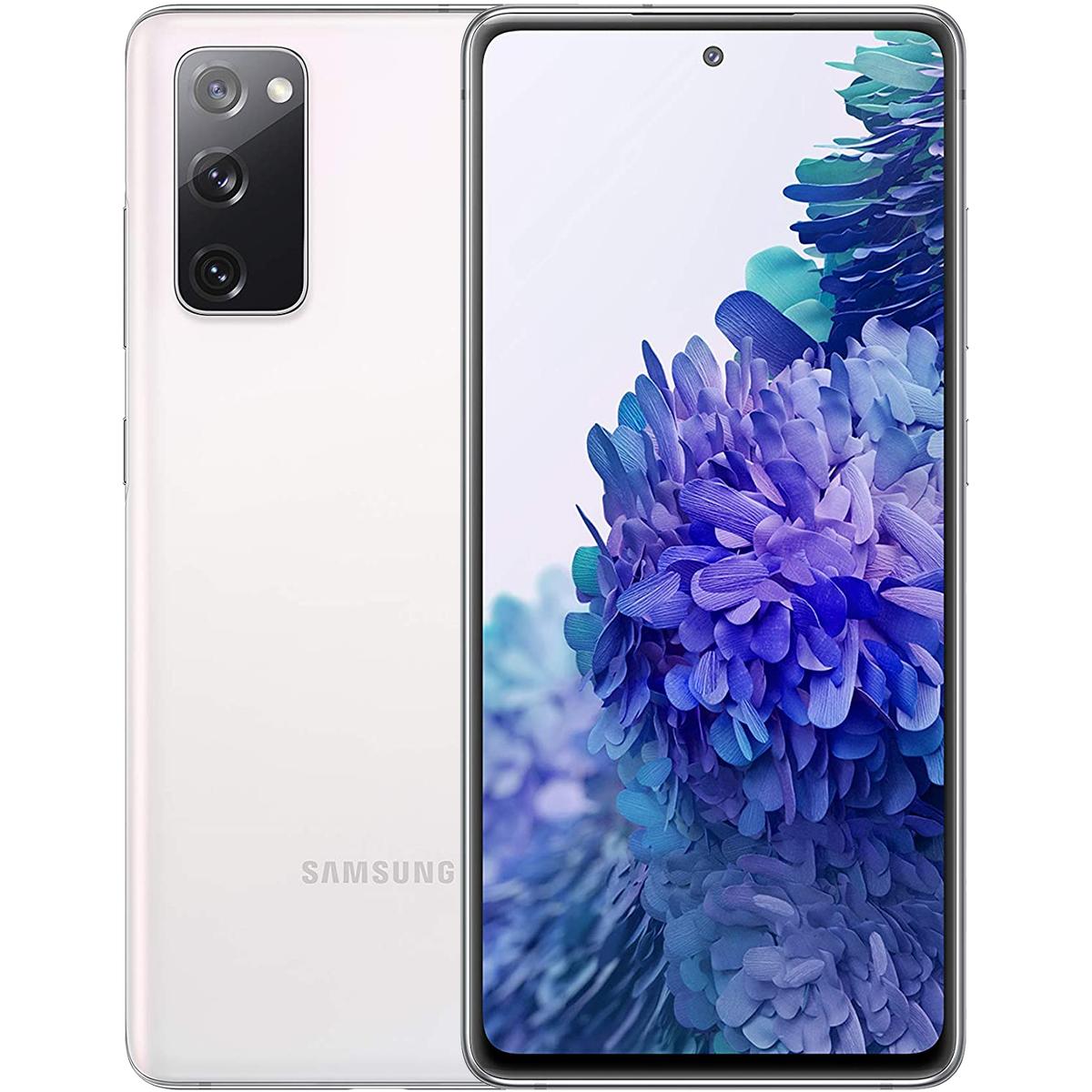 Refurbished Samsung Galaxy S20 FE 5G Cloud White 6.5" 128GB 5G Unlocked & SIM Free Smartphone image 1