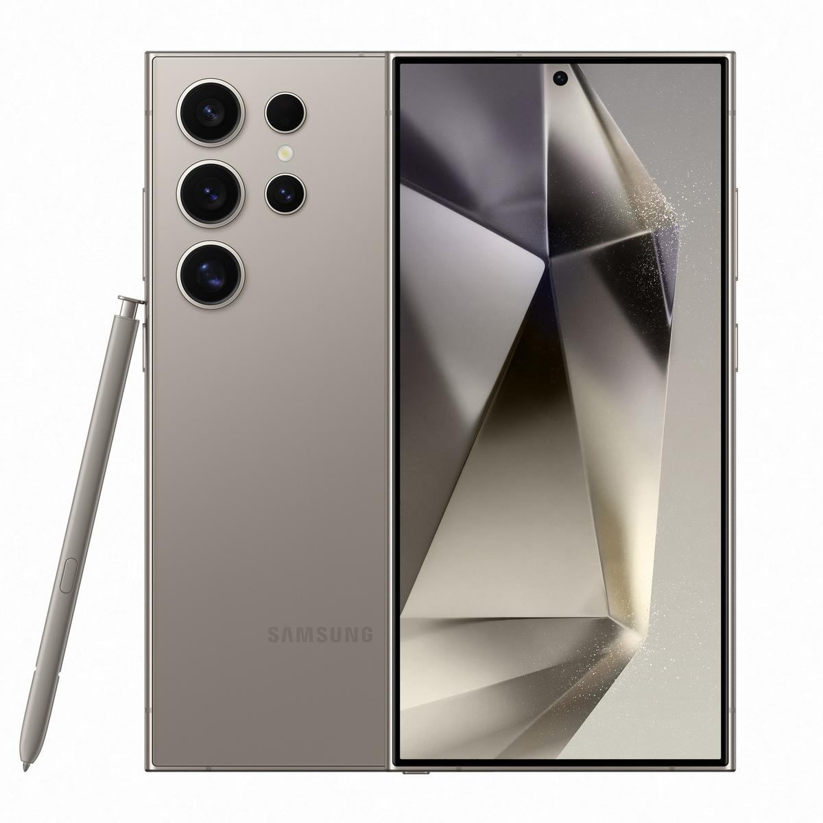 Refurbished Samsung Galaxy S24 Ultra Titanium Grey 6.8" 512GB 5G Unlocked & SIM Free Smartphone