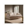 GRADE A1 - Beige Woven Fabric 4 Seater Sofa - Payton