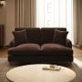 Brown Chenille 2 Seater Sofa – Payton  image 1