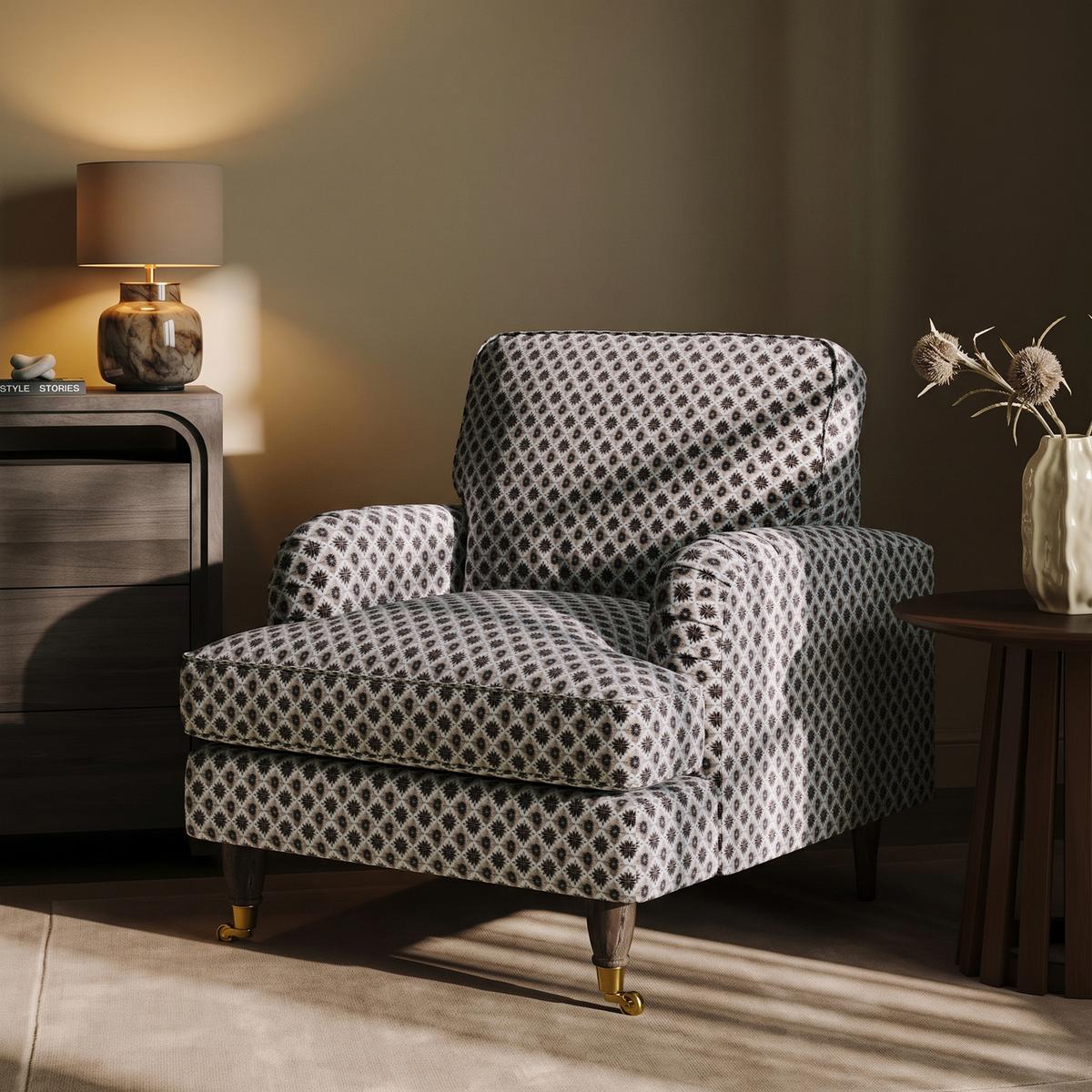 Armchair in Eos Print - Payton image 1