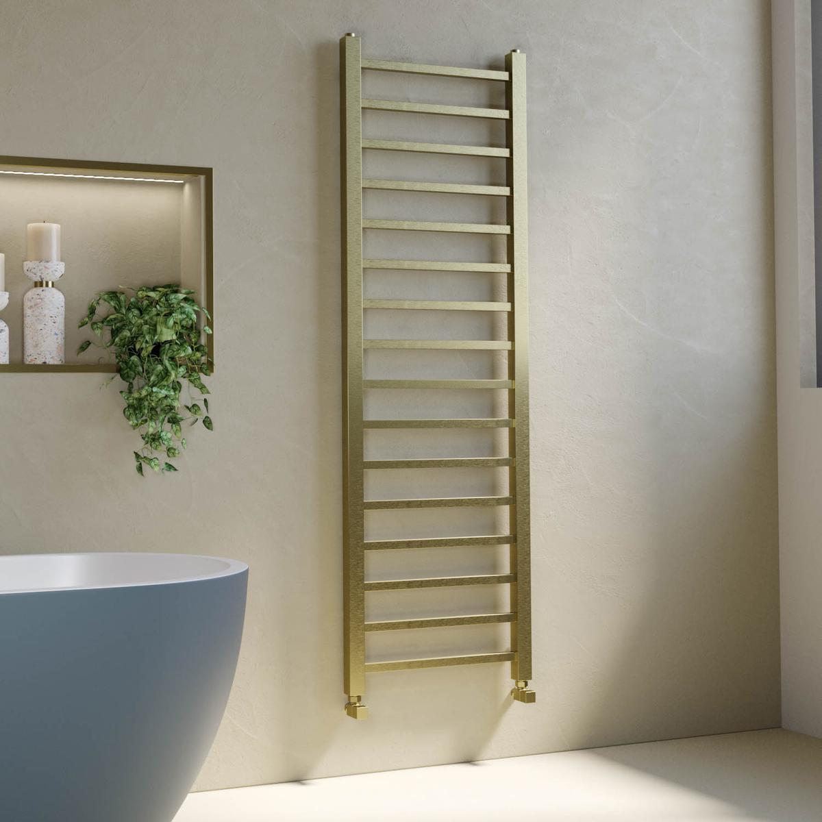 Brass Towel Radiator 1600 x 500mm – Sonoran image 1
