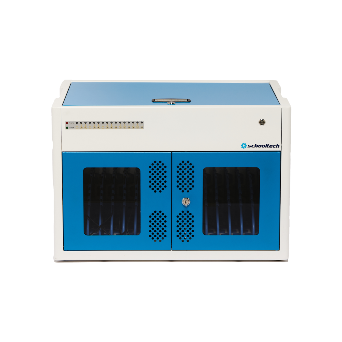 SchoolTech 16 Pre-Wired USB-C Charging Cabinet image 1