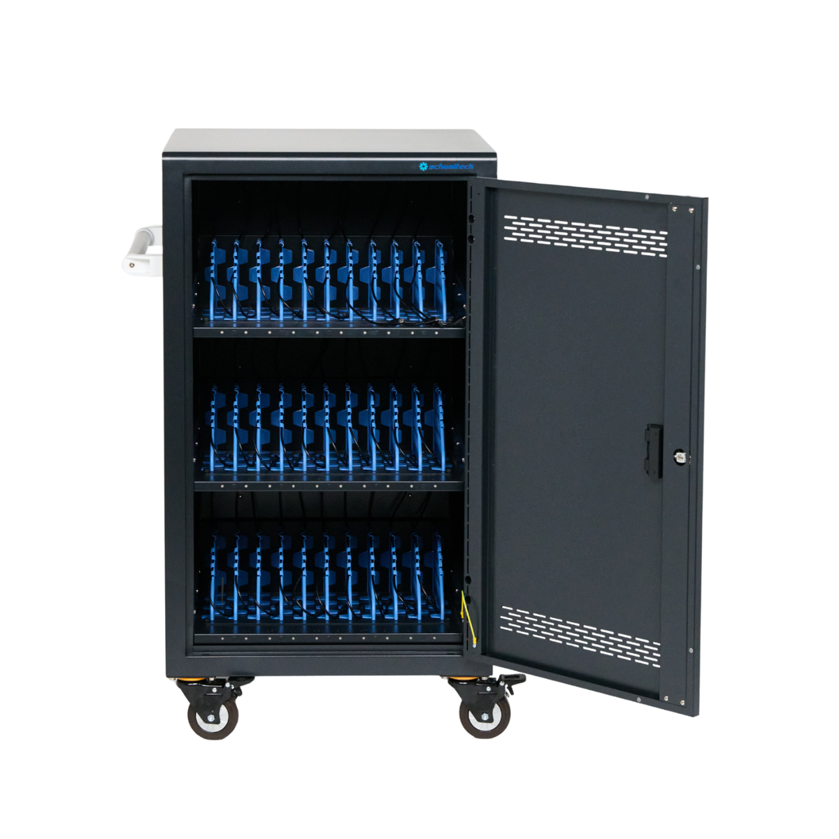 SchoolTech 30 Pre-Wired USB-C Charging Trolley image 1