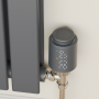 electriQ Smart Modern LED TRV Thermostatic Radiator Valves Wi-Fi Version Anthracite image 8