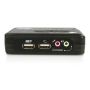 2 Port Micro USB KVM Kit with Audio and Cables image 1