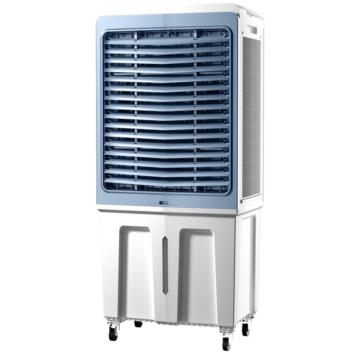 electriQ Storm 80L Industrial Evaporative Air Cooler - Heavy-Duty Spot Cooling for Workshops Warehouses & Large Workspaces image 1