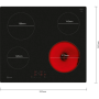 Neff N50 60cm 4 Zone Ceramic Hob image 2