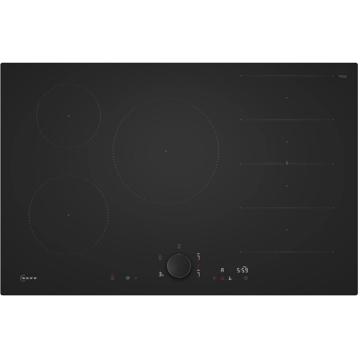 Neff T68NUV4A0 4 Zone Induction Hob image 1