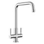 Leisure Aquaform 2 Dual Lever Kitchen Mixer Tap - Chrome image 1