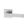 Internal Pearl Nickel Lever Fire Door Handle with Latch and Hinges Pack - 65mm Latch - Torne - XL Joinery image 1