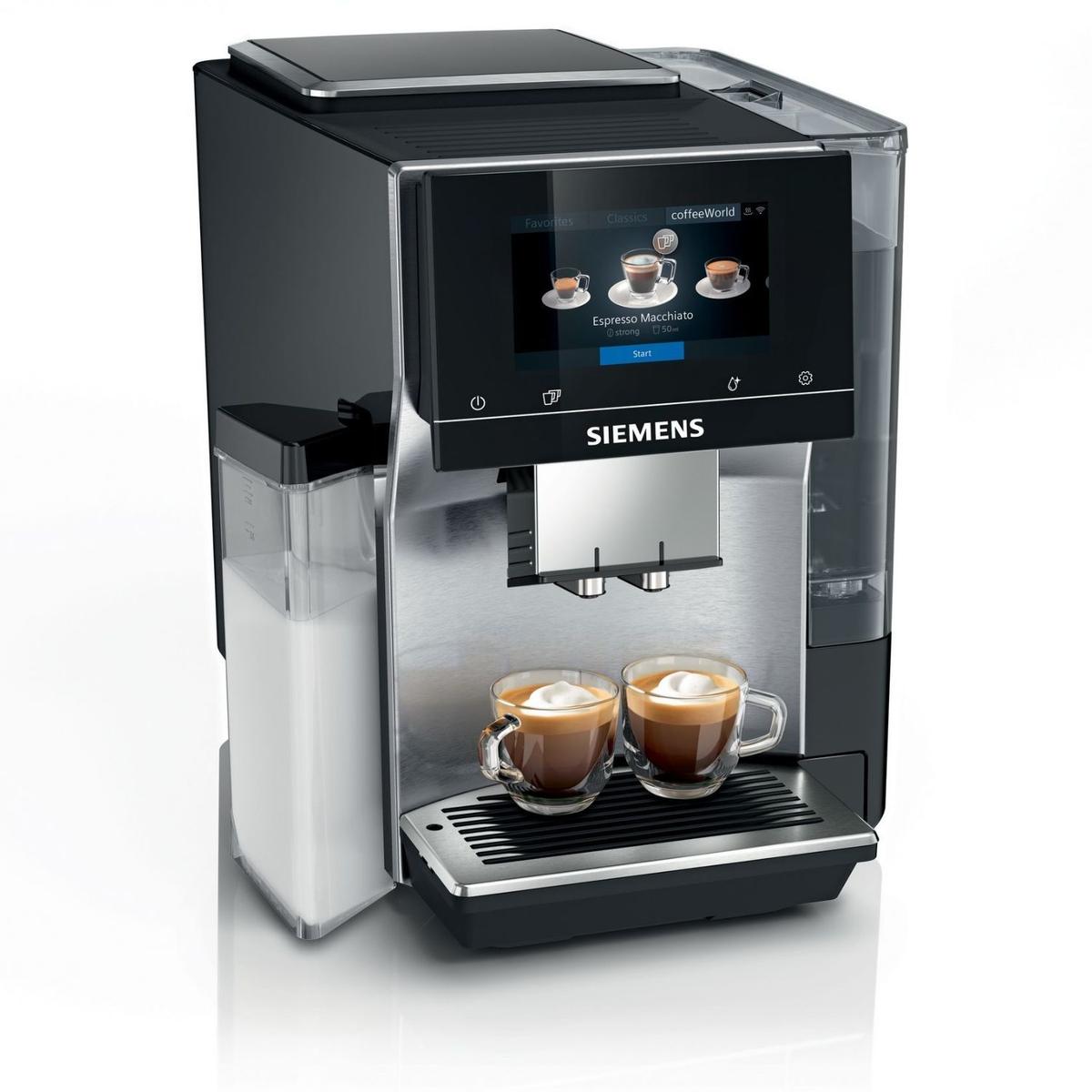 Refurbished Siemens TQ717GB3 EQ700 Bean To Cup Coffee Machine - Stainless Steel