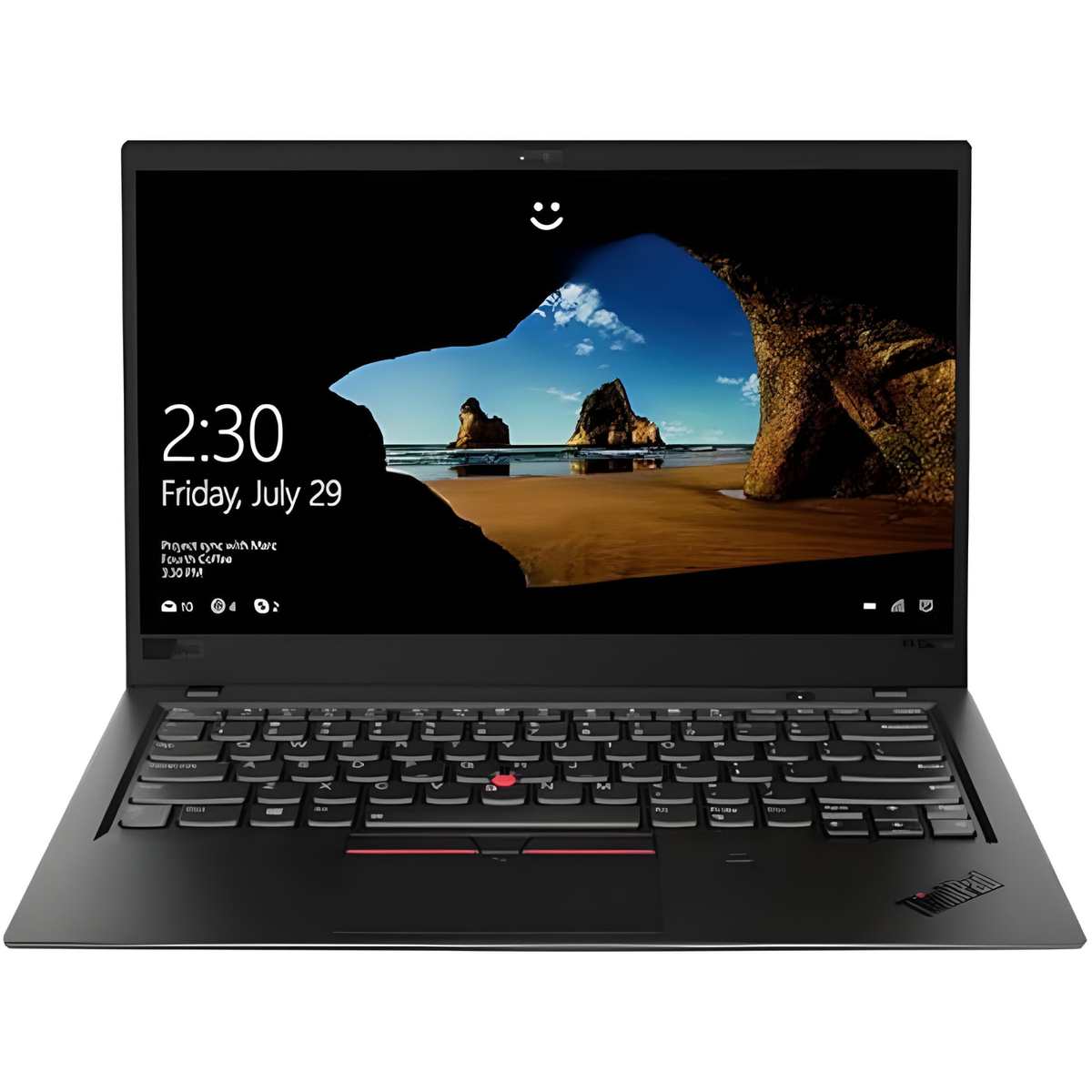 Refurbished Lenovo Thinkpad X1 Carbon 6th gen Core i5-8250U 8GB RAM 256GB SSD 14 Inch Windows 11 Home Laptop image 1