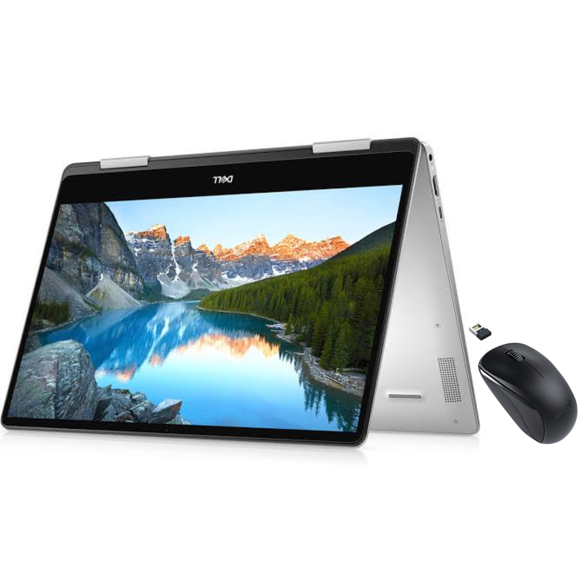 Refurbished Dell Inspiron 7386 Core i7-8565U 8GB RAM 256GB SSD 13.3 Inch Windows 11 Home Touchscreen Convertible Laptop image 1