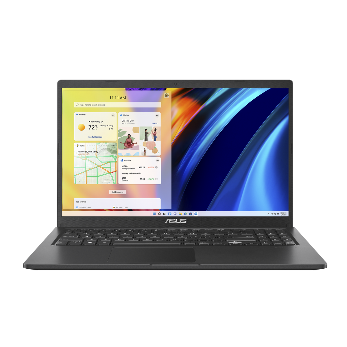 Refurbished ASUS Vivobook X515EA Core i3-1115G4 8GB RAM 256GB SSD 15.6 Inch Windows 11 Home Laptop image 1