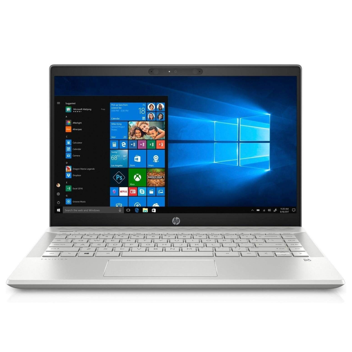 Refurbished HP Pavilion 14-CE0XXX Core i5-8250U 8GB RAM 256GB SSD 14 Inch Windows 11 Home Laptop image 1
