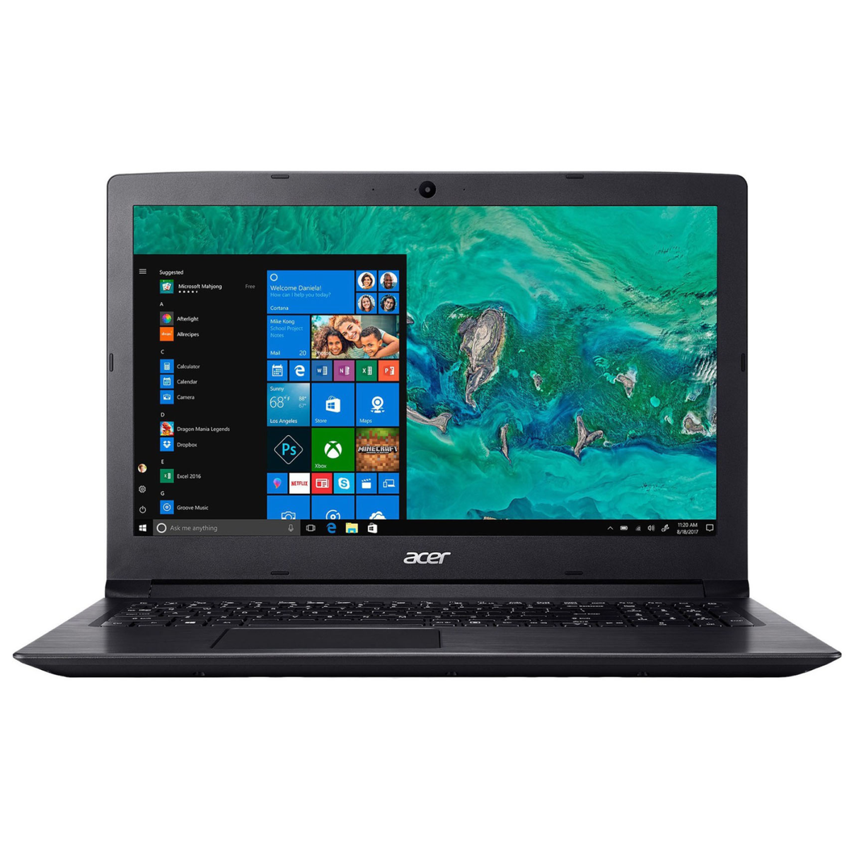 Refurbished Acer Aspire A315-51 Core i3-8130U 4GB RAM 128GB SSD 15.6 Inch Windows 11 Home Laptop image 1
