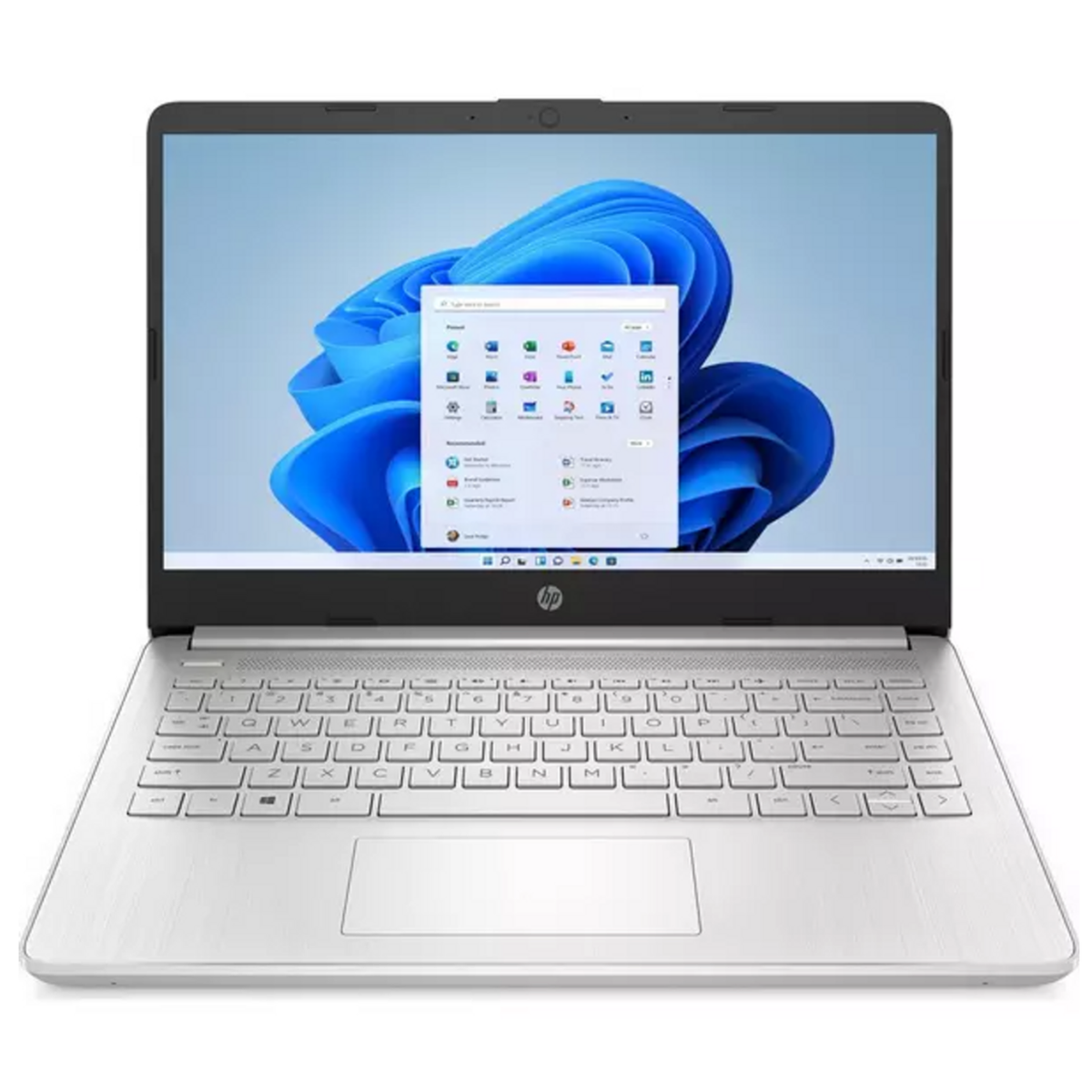 Refurbished HP 14S-DQ2XXX Core i3-1115G4 4GB RAM 256GB SSD 14 Inch Windows 11 Home Laptop image 1