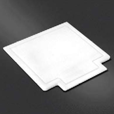 Smeg TTQ40 White Chopping Board for 450mm Bowl with Square Corners image 1