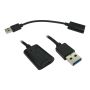OEM USB 5 Gbps Type-A M to Type-C F Cable image 1