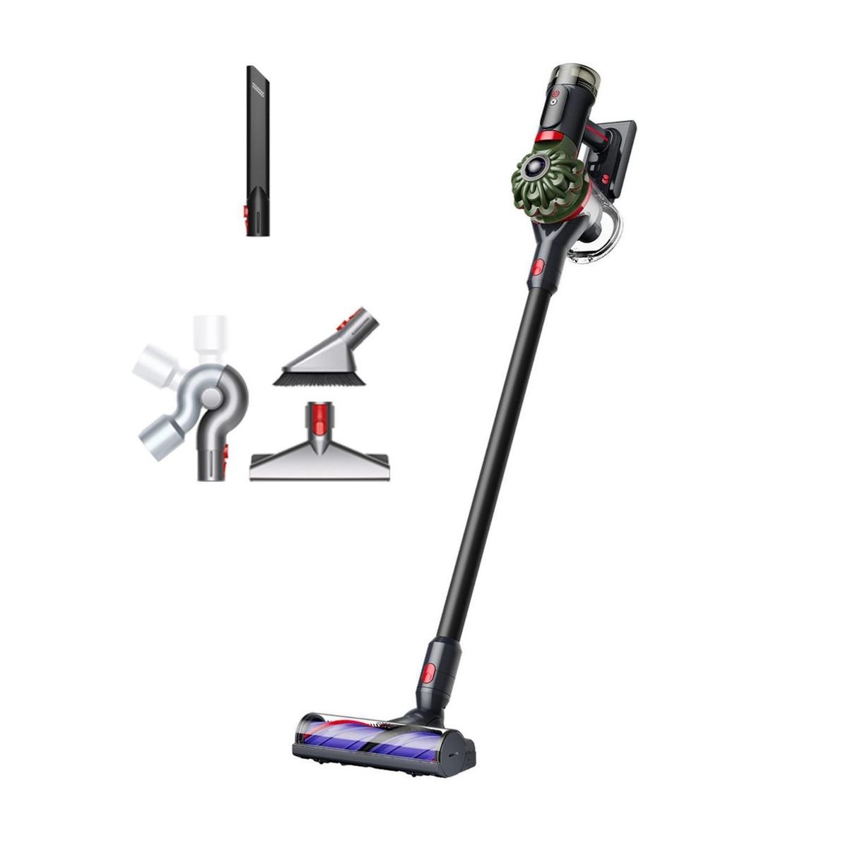 Dyson V8 Cyclone Cordless Vacuum Cleaner with Furniture Cleaning Kit – 60 Min Run Time Powerful Suction & Lightweight Cordless Vacuum image 1