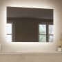 ONLY OPENED - Rectangular LED Bathroom Mirror with Bluetooth & Demister 700 x 500mm - Vela image 1