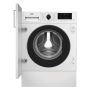 Beko RecycledTub&reg; 8kg 1400rpm Integrated Washing Machine - White image 1