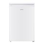 electriQ 127 Litre Freestanding Under Counter Larder Fridge - White image 1