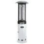 electriQ Outdoor Freestanding Gas Patio Heater - White image 1