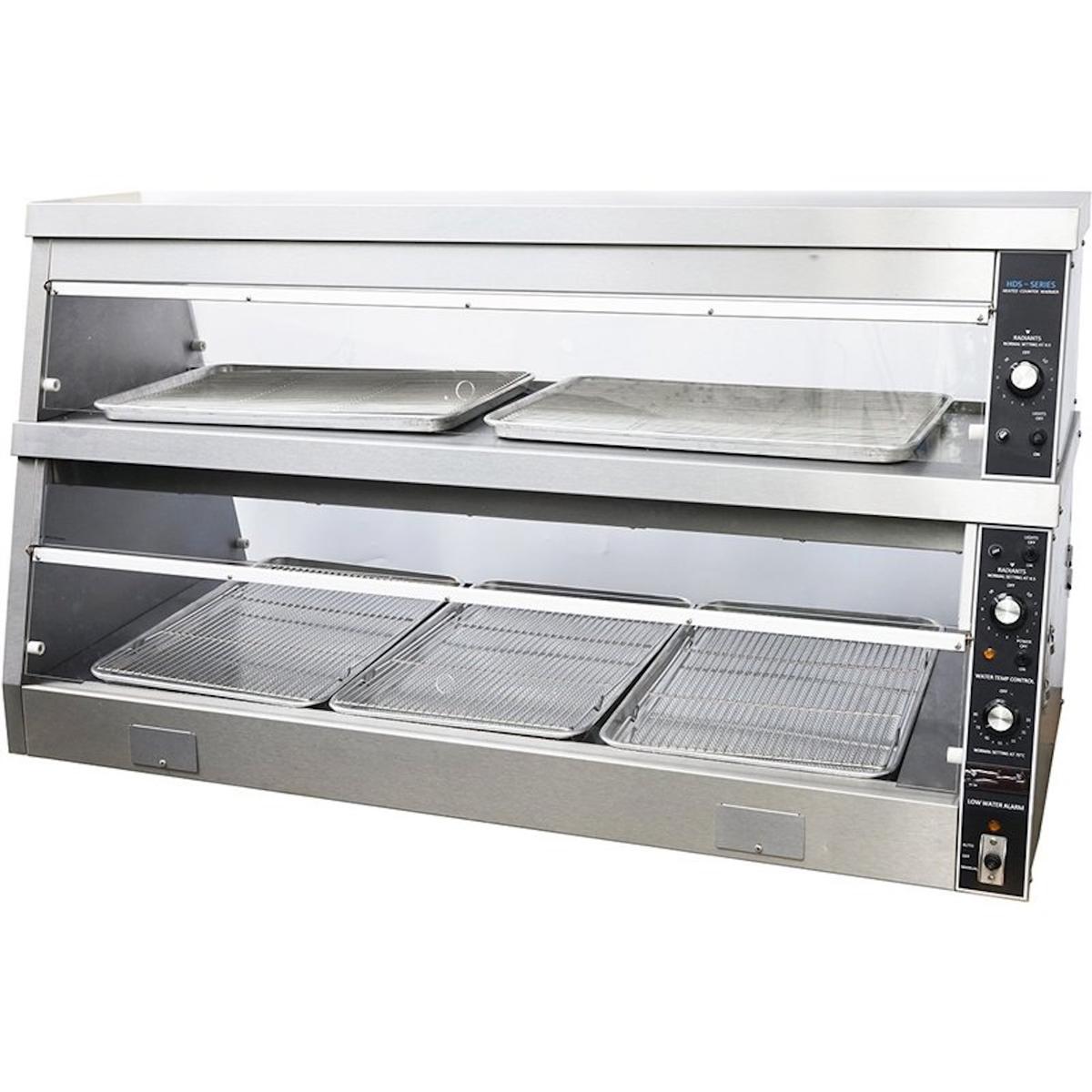 Steelmore HDS-5 Chicken Warmer Heated Cabinet - 2 Tier 1530mm Wide 1 Phase
