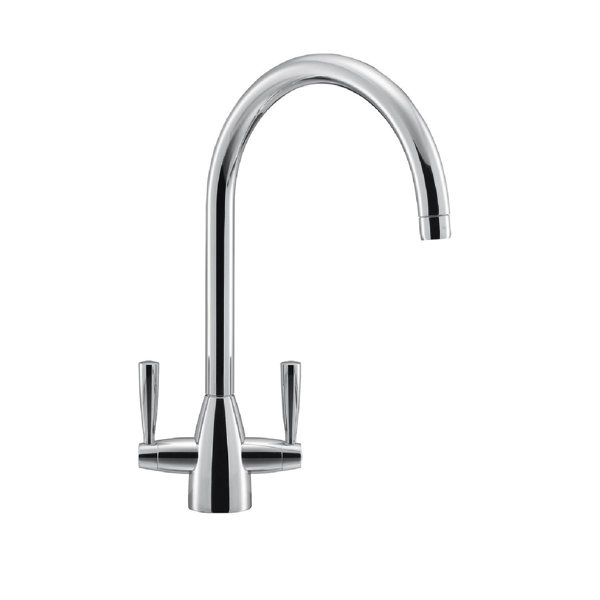 Franke Eiger Dual Lever Monobloc Kitchen Mixer Tap - Chrome