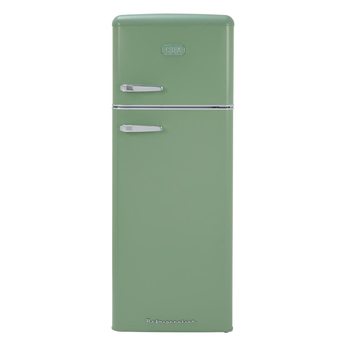 CDA 206 Litre Top Mount Retro Freestanding Fridge Freezer - Betty Meadow